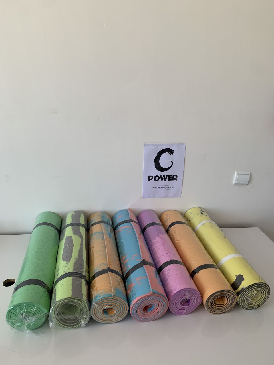 مت یوگا 6 میل زیرانداز ورزشی 6 میل - Image 11